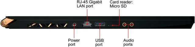 Alt view image 10 of 20 - MSI GS75 Stealth 10SE-620 - 17.3" 240 Hz - Intel Core i7-10875H - GeForce RTX 2060 - 16 GB Memory - 512 GB SSD - Windows 10 Pro - Gaming Laptop