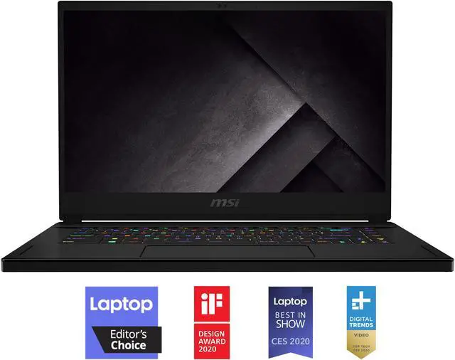 Main image of MSI GS66 Stealth 10SE-442 - 15.6" 240 Hz - Intel Core i7-10875H - GeForce RTX 2060 - 16 GB DDR4 - 512 GB SSD - Gaming Laptop