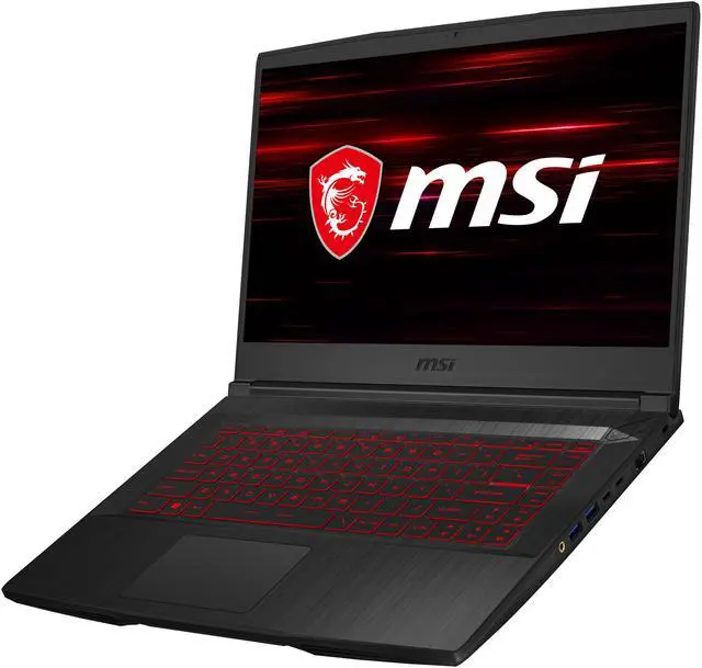 Alt view image 5 of 20 - MSI GF Series - 15.6" GeForce RTX 2060 - Intel Core i7-9750H  - 16GB Memory - 512 GB NVMe SSD - Windows 10 Home 64-bit - Gaming Laptop - 120 Hz IPS (GF65 THIN 9SE-013 )