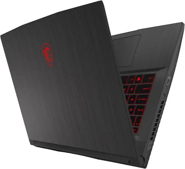 Alt view image 12 of 20 - MSI GF Series - 15.6" GeForce RTX 2060 - Intel Core i7-9750H  - 16GB Memory - 512 GB NVMe SSD - Windows 10 Home 64-bit - Gaming Laptop - 120 Hz IPS (GF65 THIN 9SE-013 )
