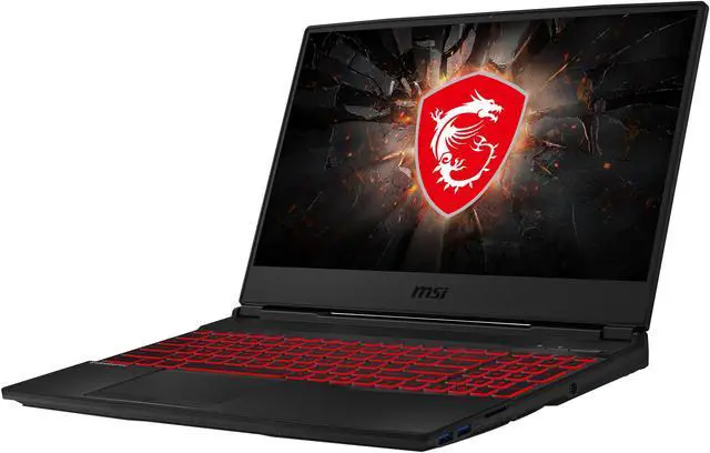 Alt view image 2 of 19 - MSI GL65 Leopard 10SCSR-070 - 15.6" 144 Hz - Intel Core i7-10750H - GeForce GTX 1650 Ti - 8 GB Memory - 512 GB SSD - Windows 10 Home - Gaming Laptop