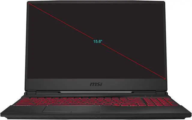Alt view image 2 of 19 - MSI - GL65 Leopard 10SDR-492 - 15.6" 144 Hz - Intel Core i7-10750H - GeForce GTX 1660 Ti - 16 GB Memory - 512 GB SSD + 1 TB HDD - Windows 10 Home - Gaming Laptop
