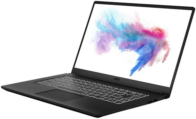 Main image of MSI 15.6" Intel Core i7-10510U 8GB Memory DDR4 2666 512GB NVMe SSD Windows 10 Home 64-bit MODERN15097
