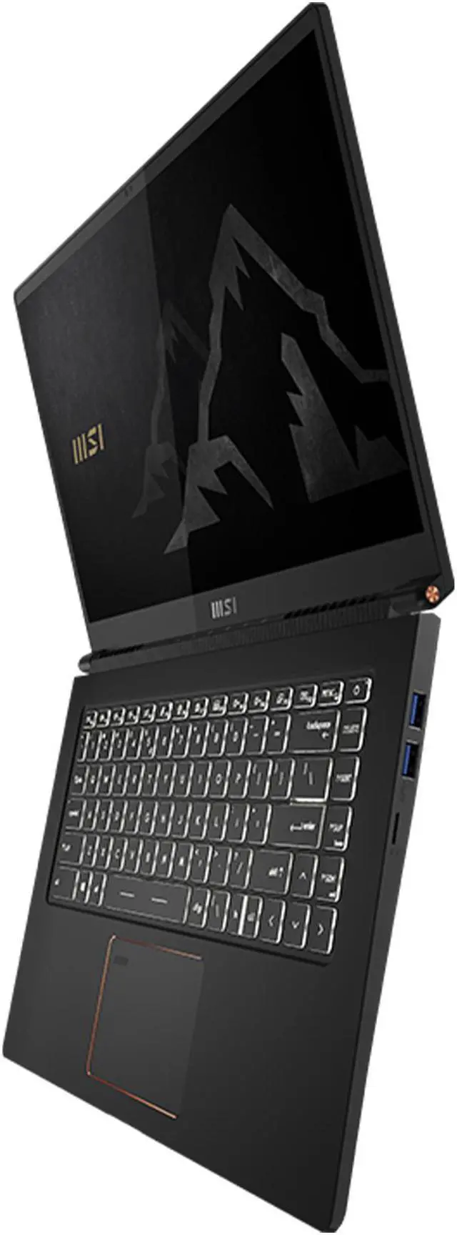 Alt view image 3 of 9 - MSI Laptop Intel Core i7-1185G7 32GB Memory 1 TB NVMe SSD NVIDIA GeForce GTX 1650 Ti Max-Q 15.6" 10-Point Multi-Touch Windows 10 Pro 64-bit Summit E15 A11SCST-206