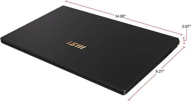 Alt view image 9 of 9 - MSI Laptop Intel Core i7-1185G7 16GB Memory 1 TB NVMe SSD NVIDIA GeForce GTX 1650 Ti Max-Q 15.6" 4K / UHD Non-Touch Screen Windows 10 Pro 64-bit Summit E15 A11SCS-207