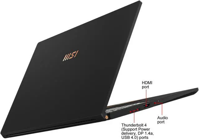 Alt view image 7 of 9 - MSI Laptop Intel Core i7-1185G7 16GB Memory 1 TB NVMe SSD NVIDIA GeForce GTX 1650 Ti Max-Q 15.6" Non-Touch Screen Windows 10 Pro 64-bit Summit E15 A11SCS-208