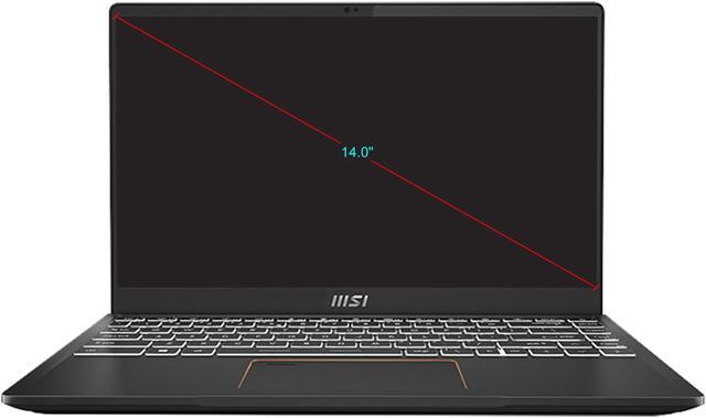 Alt view image 2 of 9 - MSI Laptop Summit E14 Intel Core i7 11th Gen 1185G7 (3.00GHz) 16GB Memory 1 TB NVMe SSD NVIDIA GeForce GTX 1650 Ti Max-Q 14.0" 4K / UHD Windows 10 Pro 64-bit Summit E14 A11SCS-088