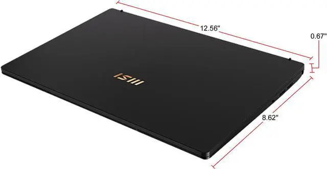 Alt view image 9 of 9 - MSI Laptop Intel Core i5-1135G7 8GB Memory 512 GB NVMe SSD Intel Iris Xe Graphics 14.0" Non-Touch Screen Windows 10 Pro 64-bit Summit B14 A11M-077