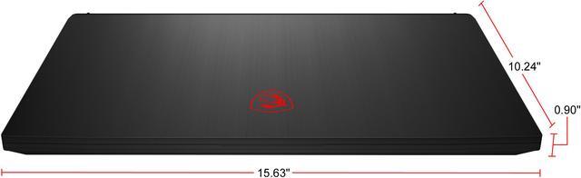 Alt view image 13 of 20 - MSI GF75 Thin 10UEK-048 - 17.3" 144 Hz IPS - Intel Core i7-10750H - NVIDIA GeForce RTX 3060 Laptop GPU 6 GB GDDR6 - 16 GB Memory - 512 GB NVMe SSD + 1 TB HDD - Windows 10 Home - Gaming Laptop