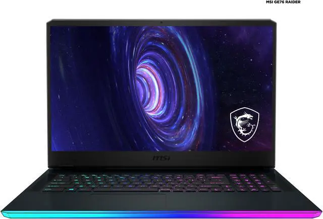 Alt view image 2 of 20 - MSI GE76 Raider 10UH-231 - 17.3" 300 Hz IPS - Intel Core i7-10870H - NVIDIA GeForce RTX 3080 Laptop GPU 16 GB GDDR6 - 32 GB Memory - 1 TB NVMe SSD - Windows 10 Home - Gaming Laptop