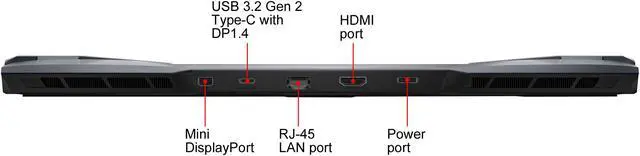 Alt view image 9 of 20 - MSI GE66 Raider 10UH-210 - 15.6" 300 Hz - Intel Core i7-10870H - NVIDIA GeForce RTX 3080 Laptop GPU 16 GB GDDR6 - 32 GB Memory - 1 TB NVMe SSD - Windows 10 Home - Gaming Laptop