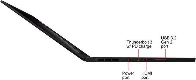 Alt view image 10 of 20 - MSI GS66 Stealth 10UH-091 - 15.6" 300 Hz - Intel Core i7-10870H - NVIDIA GeForce RTX 3080 Laptop GPU 16 GB GDDR6 - 32 GB Memory - 2 TB NVMe SSD - Windows 10 Pro - Gaming Laptop
