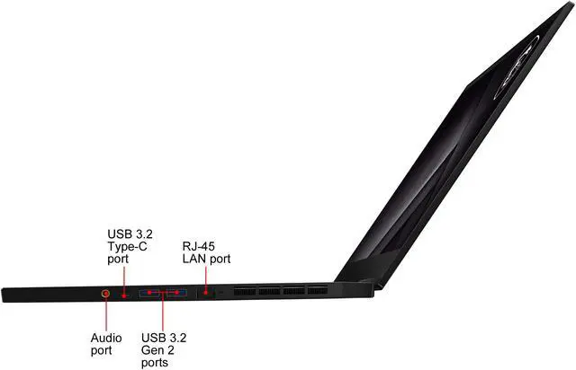 Alt view image 11 of 20 - MSI GS Series GS66 10UE-280CA Stealth 15.6" 300 Hz Intel Core i7 10th Gen 10750H (2.60 GHz) NVIDIA GeForce RTX 3060 Laptop GPU 16 GB Memory 1 TB PCIe SSD Windows 10 Pro 64-bit Gaming Laptop