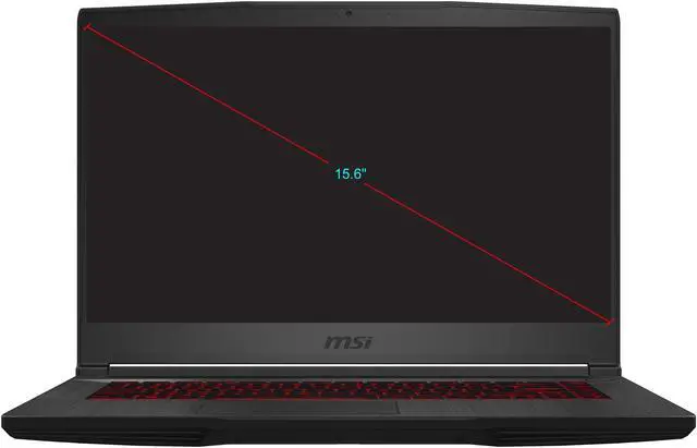 Alt view image 2 of 20 - MSI GF Series GF65 10UE-002CA Thin 15.6" 144 Hz IPS Intel Core i7 10th Gen 10750H (2.60 GHz) NVIDIA GeForce RTX 3060 Laptop GPU 16 GB Memory 512 GB PCIe SSD Windows 10 Home 64-bit Gaming Laptop
