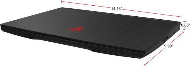 Alt view image 17 of 20 - MSI GF Series GF65 10UE-002CA Thin 15.6" 144 Hz IPS Intel Core i7 10th Gen 10750H (2.60 GHz) NVIDIA GeForce RTX 3060 Laptop GPU 16 GB Memory 512 GB PCIe SSD Windows 10 Home 64-bit Gaming Laptop