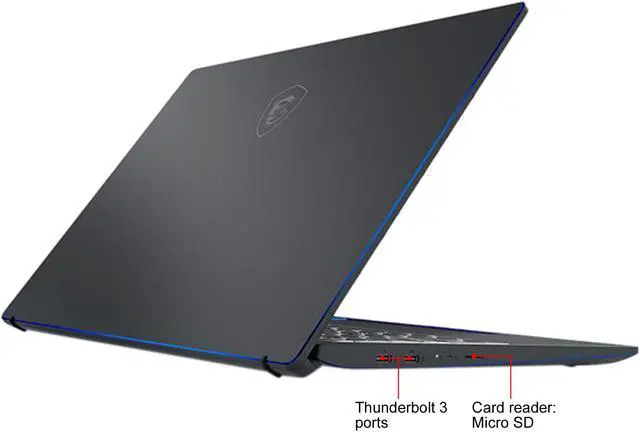 Alt view image 6 of 6 - MSI Laptop Intel Core i7-10510U 16 GB LPDDR3 Memory 512 GB NVMe SSD NVIDIA GeForce GTX 1650 Max-Q Non-Touch Screen Windows 10 Pro 64-bit Prestige 14 A10SC-229