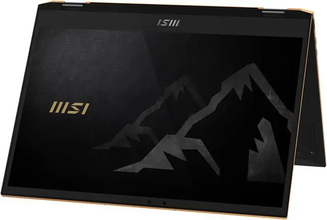 Alt view image 3 of 13 - MSI SUMMIT E13 FLIP Evo 13.4" Touch Screen 2-in-1 Ultra Thin and Light Professional Laptop, Intel Core i7-1185G7, IRIS Xe, 16 GB DDR4, 512 GB NVMe SSD, Win10 with MSI Pen (A11MT-023)