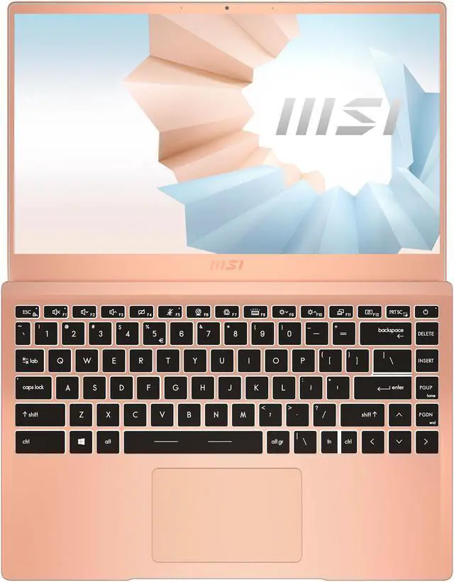 Alt view image 3 of 10 - MSI Laptop Intel Core i5-1135G7 8GB Memory 512 GB NVMe SSD Intel Iris Xe Graphics 14.0" Non-Touch Screen Windows 10 Home 64-bit Modern 14 B11MO-209