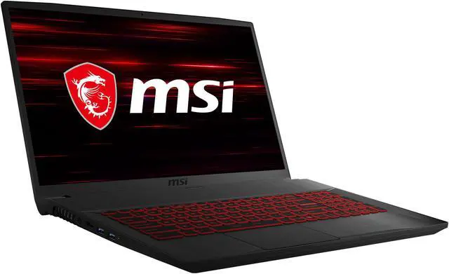 Alt view image 4 of 20 - MSI GF Series - 17.3" GeForce GTX 1650 - Intel Core i5-10300H  - 8GB Memory - 512 GB NVMe SSD - Windows 10 Home 64-bit - Gaming Laptop - 120 Hz IPS (GF75 Thin 10SCXR-617 )