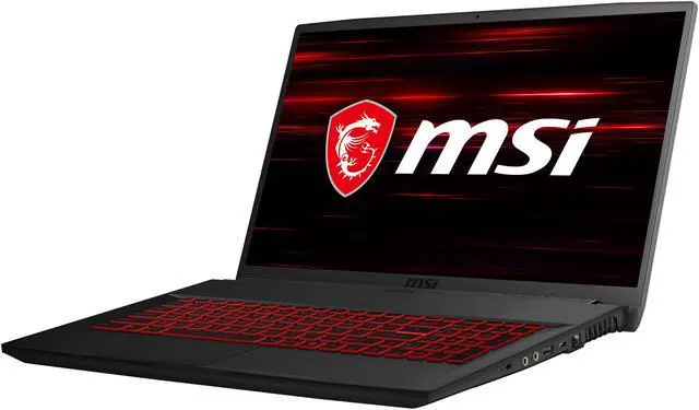 Alt view image 3 of 20 - MSI GF Series - 17.3" GeForce GTX 1650 - Intel Core i5-10300H  - 8GB Memory - 512 GB NVMe SSD - Windows 10 Home 64-bit - Gaming Laptop - 120 Hz IPS (GF75 Thin 10SCXR-617 )