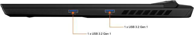 Alt view image 9 of 19 - MSI GP Series - 15.6" 240 Hz - Intel Core i7 11th Gen 11800H (2.30GHz) - NVIDIA GeForce RTX 3080 Laptop GPU - 16 GB DDR4 - 1 TB NVMe SSD - Windows 10 Home 64-bit - Gaming Laptop (GP66 Leopard 11UH-032 )