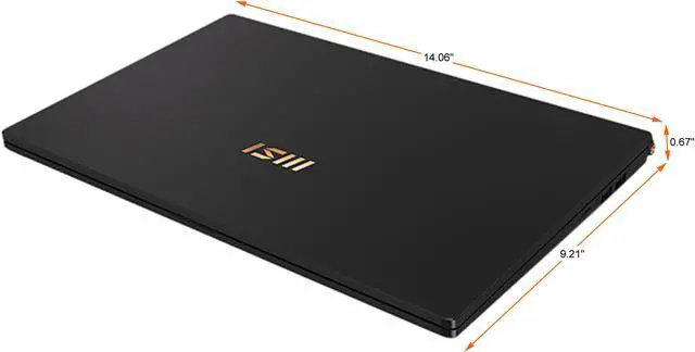 Alt view image 14 of 15 - MSI Laptop Intel Core i7-1165G7 16GB Memory 1 TB NVMe SSD Intel Iris Xe Graphics 15.6" Non-Touch Screen Windows 10 Pro 64-bit Summit B15 A11MT-401