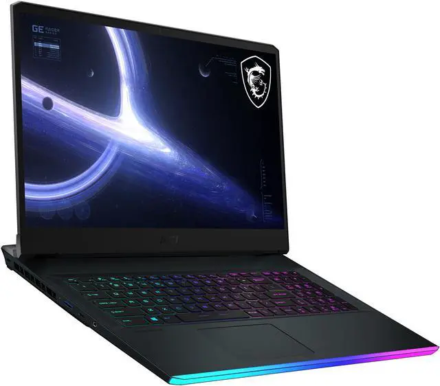Alt view image 7 of 20 - MSI GE Series GE76 Raider 11UH-053 17.3" 360 Hz IPS Intel Core i9 11th Gen 11980HK (2.60 GHz) NVIDIA GeForce RTX 3080 Laptop GPU 32 GB Memory 1 TB NVMe SSD Windows 10 Home 64-bit Gaming Laptop