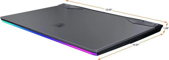 Alt view image 19 of 20 - MSI GE Series GE76 Raider 11UH-053 17.3" 360 Hz IPS Intel Core i9 11th Gen 11980HK (2.60 GHz) NVIDIA GeForce RTX 3080 Laptop GPU 32 GB Memory 1 TB NVMe SSD Windows 10 Home 64-bit Gaming Laptop