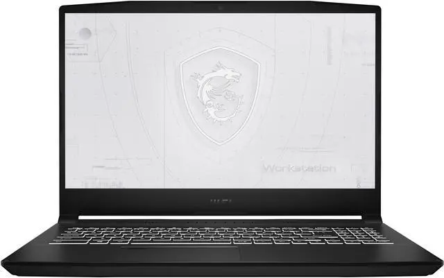 Main image of MSI WF 66 Series Mobile Workstation Intel Core i7 11th Gen 11800H (2.30GHz) 16GB Memory 512 GB NVMe SSD NVIDIA T1200 15.6" Windows 10 Pro 64-bit WF66 11UI-268US