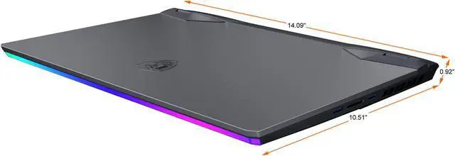 Alt view image 17 of 20 - MSI GE Series GE66 Raider 11UH-227 15.6" 4K/UHD Intel Core i9 11th Gen 11980HK (2.60 GHz) NVIDIA GeForce RTX 3080 Laptop GPU 32 GB Memory 2 TB NVMe SSD Windows 10 Home 64-bit Gaming Laptop