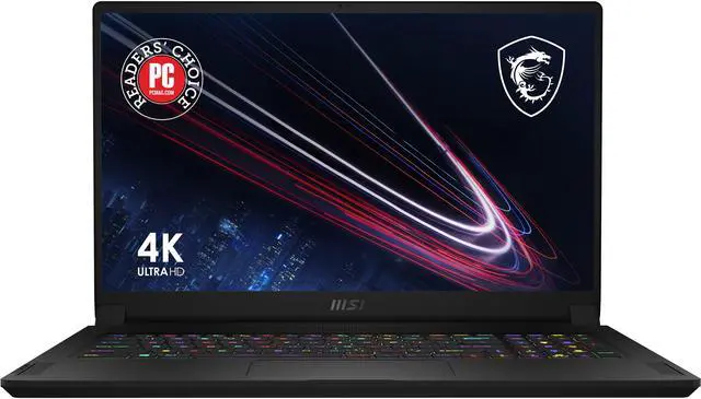 Main image of MSI GS Series - 17.3" 4K / UHD GeForce RTX 3080 Laptop GPU - Intel Core i9-11900H  - 64GB Memory - 2 TB NVMe SSD - Windows 10 Pro 64-bit - Gaming Laptop - 60 Hz (GS76 Stealth 11UH-078 )