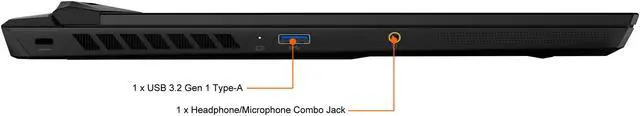 Alt view image 15 of 20 - MSI GP Series GP66 11UH-035CA Leopard 15.6" 240 Hz Intel Core i7 11th Gen 11800H (2.30 GHz) NVIDIA GeForce RTX 3080 Laptop GPU 32 GB Memory 1 TB PCIe SSD Windows 10 Home 64-bit Gaming Laptop