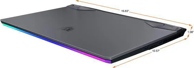 Alt view image 17 of 20 - MSI GE Series GE76 Raider 11UH-245 17.3" 360 Hz IPS Intel Core i7 11th Gen 11800H (2.30 GHz) NVIDIA GeForce RTX 3080 Laptop GPU 32 GB Memory 1 TB NVMe SSD Windows 10 Home 64-bit Gaming Laptop