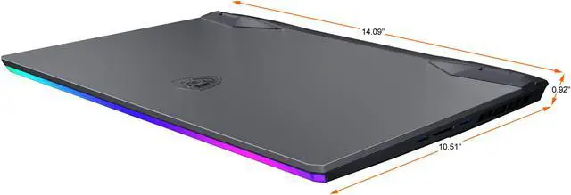 Alt view image 17 of 20 - MSI GE Series GE66 Raider 11UG-271 15.6" 165 Hz Intel Core i9 11th Gen 11980HK (2.60 GHz) NVIDIA GeForce RTX 3070 Laptop GPU 32 GB Memory 1 TB NVMe SSD Windows 10 Home 64-bit Gaming Laptop