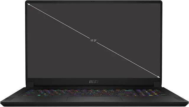 Alt view image 2 of 20 - MSI GS Series - 17.3" GeForce RTX 3060 Laptop GPU - Intel Core i7-11800H  - 16GB Memory - 512 GB NVMe SSD - Windows 10 Pro 64-bit - Gaming Laptop - 240 Hz IPS (GS76 Stealth 11UE-221 )