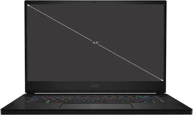 Alt view image 2 of 20 - MSI GS Series - 15.6" GeForce RTX 3080 Laptop GPU - Intel Core i7-11800H  - 16GB Memory - 1 TB NVMe SSD - Windows 10 Pro 64-bit - Gaming Laptop - 165 Hz (GS66 Stealth 11UH-235 )