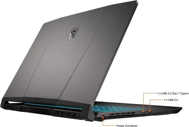 Alt view image 11 of 19 - MSI Crosshair - 15.6" GeForce RTX 3050 Ti Laptop GPU - Intel Core i7-11800H  - 8GB Memory - 512 GB NVMe SSD - Windows 10 Home 64-bit - Gaming Laptop - 144 Hz IPS (Crosshair 15 A11UDK-412 )