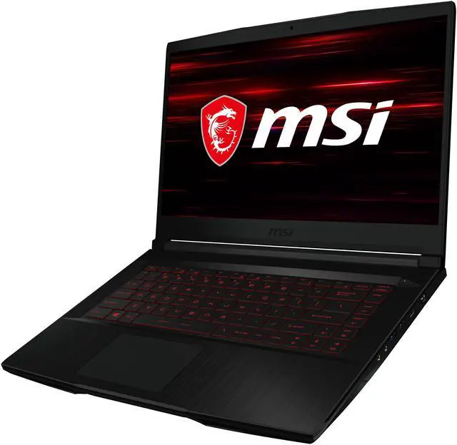 Alt view image 5 of 20 - MSI GF Series - 15.6" GeForce RTX 3050 Laptop GPU - Intel Core i7-10750H  - 8GB Memory - 512 GB NVMe SSD - Windows 10 Home 64-bit - Gaming Laptop - 144 Hz IPS (GF63 Thin 10UC-439 )