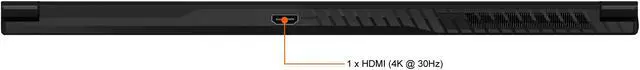 Alt view image 10 of 20 - MSI GF Series - 15.6" GeForce RTX 3050 Laptop GPU - Intel Core i7-10750H  - 8GB Memory - 512 GB NVMe SSD - Windows 10 Home 64-bit - Gaming Laptop - 144 Hz IPS (GF63 Thin 10UC-439 )
