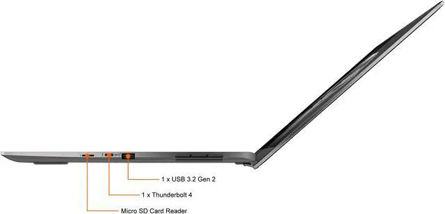 Alt view image 11 of 20 - MSI Laptop Intel Core i7-11800H 32GB Memory 1 TB NVMe SSD GeForce RTX 3060 Laptop GPU 16.0 Touch Screen Windows 10 Pro 64-bit Creator Z16 A11UET-013