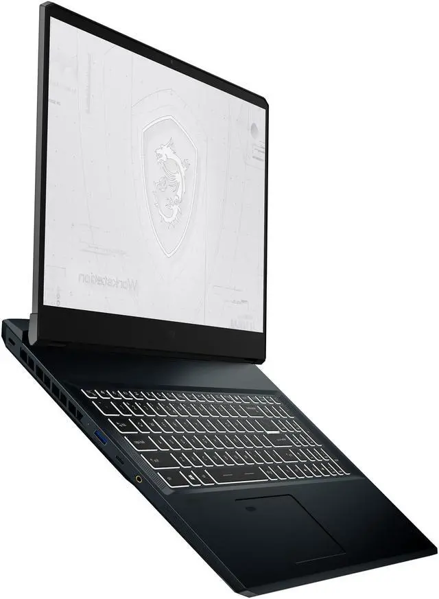 Alt view image 7 of 20 - MSI WE 76 Series Mobile Workstation Intel Core i9 11th Gen 11980HK (2.60GHz) 32GB Memory 1 TB NVMe SSD NVIDIA RTX A5000 17.3" Windows 10 Pro 64-bit WE76 11UM-459