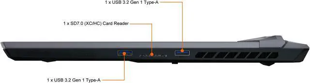 Alt view image 9 of 20 - MSI WE 76 Series Mobile Workstation Intel Core i9 11th Gen 11980HK (2.60GHz) 32GB Memory 1 TB NVMe SSD NVIDIA RTX A5000 17.3" Windows 10 Pro 64-bit WE76 11UM-459