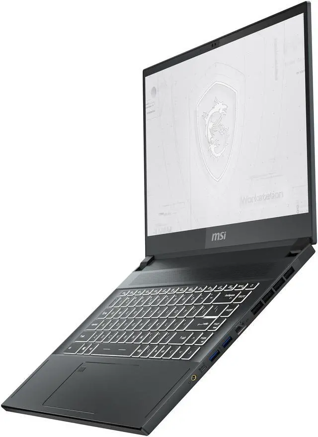 Alt view image 6 of 20 - MSI WS Series Mobile Workstation Intel Core i9-11900H 64GB Memory 1 TB NVMe SSD NVIDIA RTX A5000 15.6" Touch Screen Windows 10 Pro 64-bit WS66 11UMT-220