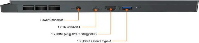 Alt view image 12 of 20 - MSI WS Series Mobile Workstation Intel Core i9-11900H 64GB Memory 1 TB NVMe SSD NVIDIA RTX A5000 15.6" Touch Screen Windows 10 Pro 64-bit WS66 11UMT-220