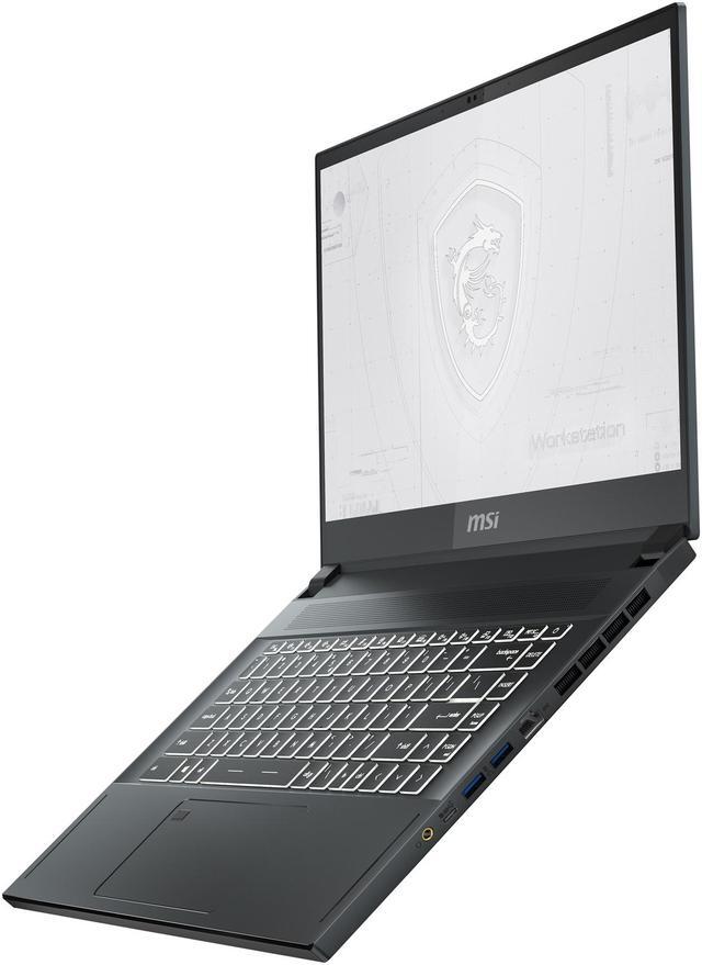 Alt view image 6 of 20 - MSI WS 66 Series Mobile Workstation Intel Core i9 11th Gen 11900H (2.50GHz) 32GB Memory 1 TB NVMe SSD NVIDIA RTX A3000 15.6" Touchscreen Windows 10 Pro 64-bit WS66 11UKT-269