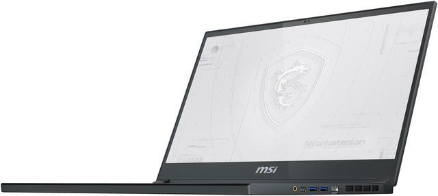 Alt view image 5 of 20 - MSI WS 66 Series Mobile Workstation Intel Core i9 11th Gen 11900H (2.50GHz) 32GB Memory 1 TB NVMe SSD NVIDIA RTX A3000 15.6" Touchscreen Windows 10 Pro 64-bit WS66 11UKT-269