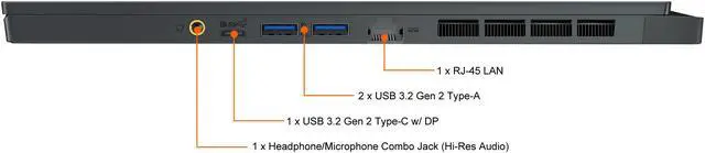 Alt view image 13 of 20 - MSI WS Series Mobile Workstation Intel Core i7-11800H 32GB Memory 1 TB NVMe SSD NVIDIA RTX A3000 15.6" Touch Screen Windows 10 Pro 64-bit WS66 11UKT-221