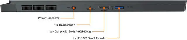 Alt view image 12 of 20 - MSI WS Series Mobile Workstation Intel Core i7-11800H 32GB Memory 1 TB NVMe SSD NVIDIA RTX A3000 15.6" Touch Screen Windows 10 Pro 64-bit WS66 11UKT-221