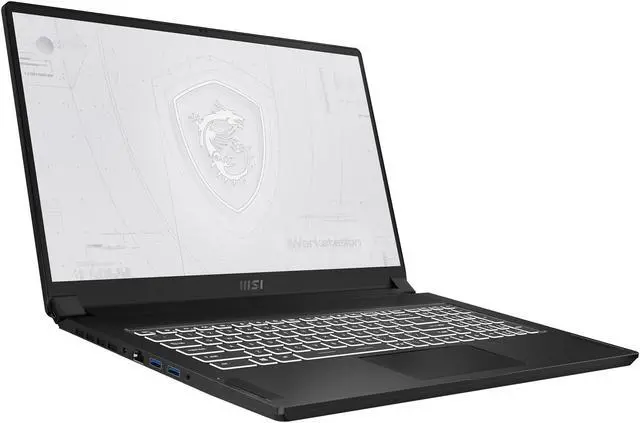 Alt view image 4 of 18 - MSI WS 76 Series Mobile Workstation Intel Core i9 11th Gen 11900H (2.50GHz) 64GB Memory 1 TB NVMe SSD NVIDIA RTX A5000 17.3" Windows 10 Pro 64-bit WS76 11UM-468