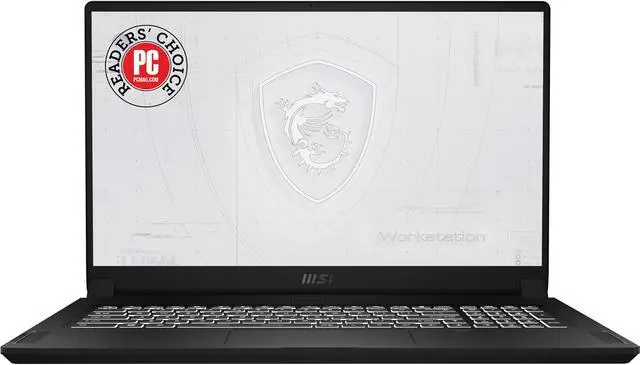 Main image of MSI WS 76 Series Mobile Workstation Intel Core i9 11th Gen 11900H (2.50GHz) 64GB Memory 1 TB NVMe SSD NVIDIA RTX A5000 17.3" Windows 10 Pro 64-bit WS76 11UM-468